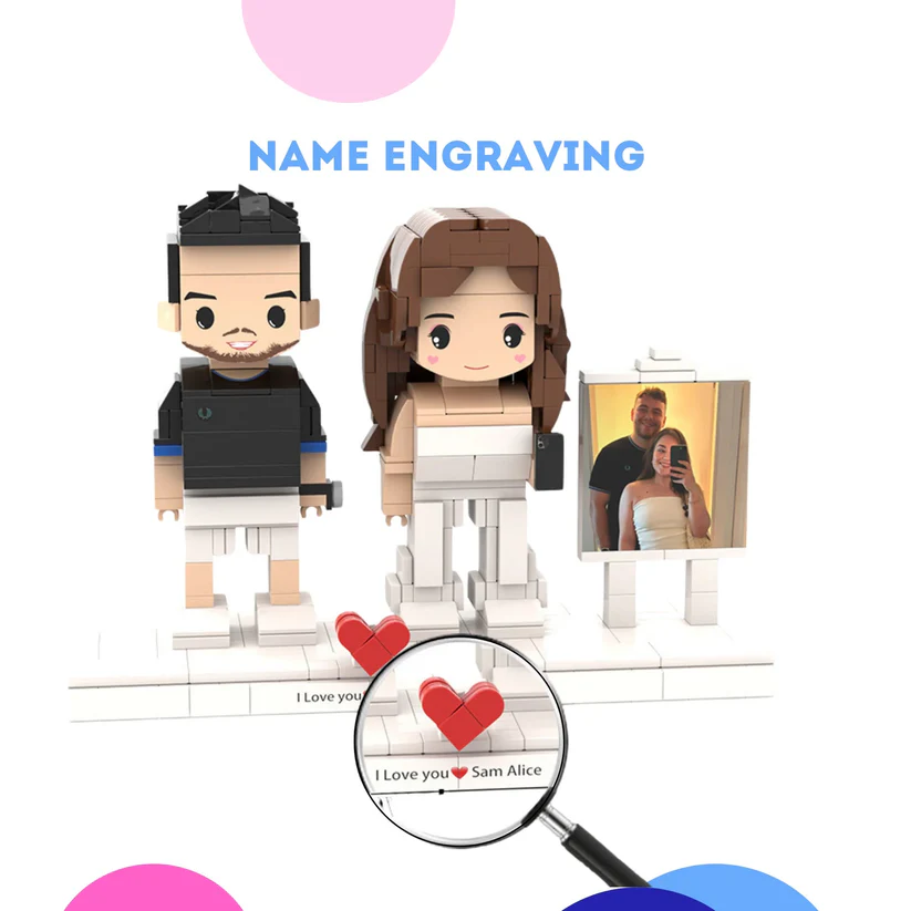 50% OFF ❤ Personalized Brick Set